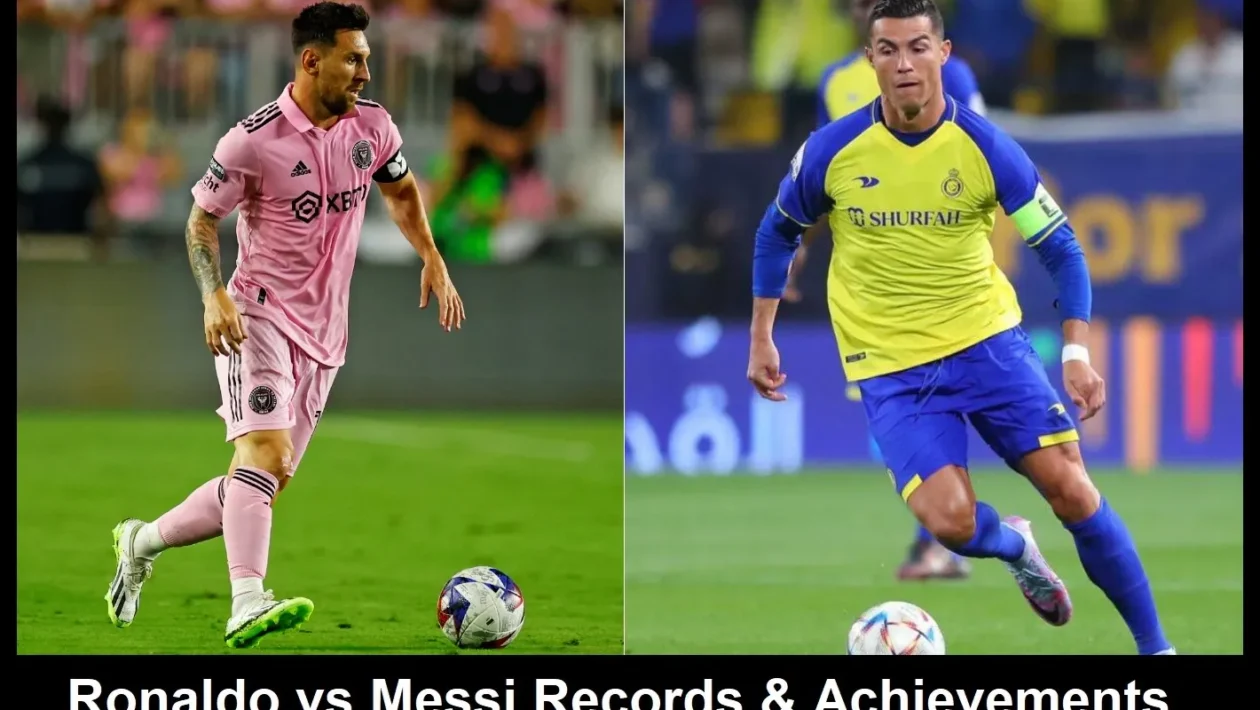 Ronaldo vs Messi Records & Achievements