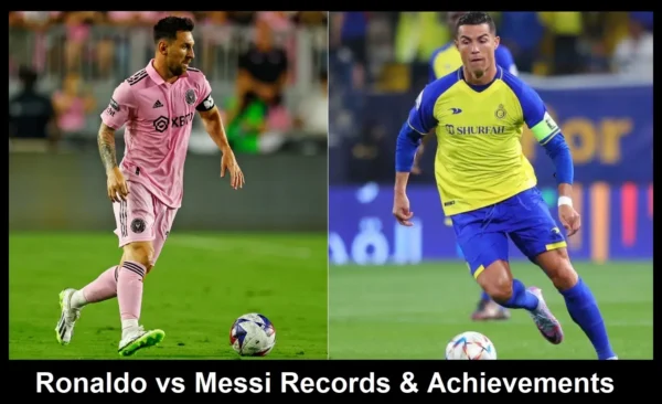 Ronaldo vs Messi Records & Achievements