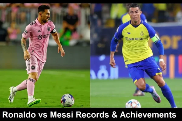 Ronaldo vs Messi Records & Achievements