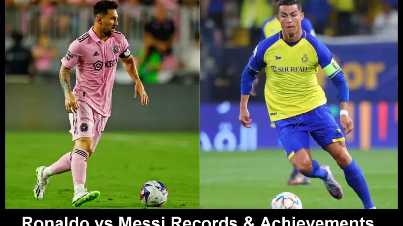 Ronaldo vs Messi Records & Achievements