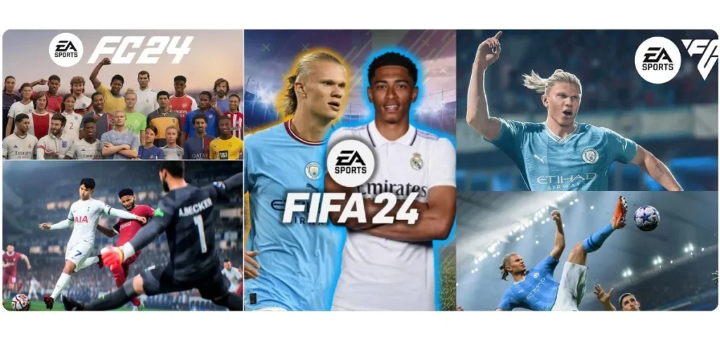EA Sports FC Video Game Series: List of EA Sports FC Video Games History 3 EA Sports FC 24 or FIFA 24 Video Game
