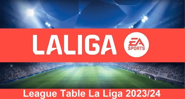 League table La Liga 2023/24