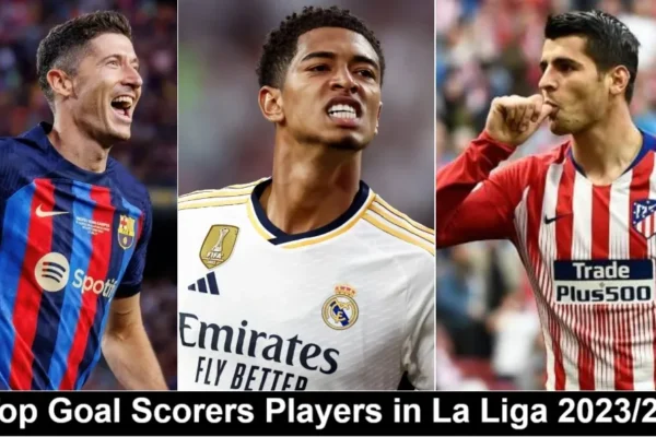 Top Goal Scorers Players in La Liga 2023/24