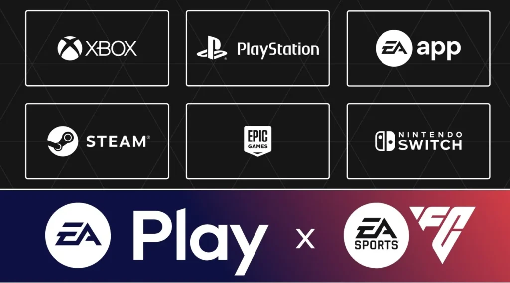 EA Sports FC Video Game Series: List of EA Sports FC Video Games History 2 EA Sports FC 24 PS4, PS5, Xbox, EA Apps, Steam, Epic Games, Nintendo Switches, and PC