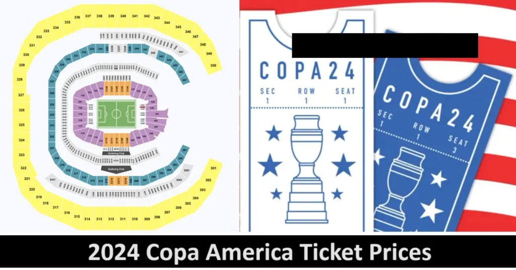2024 Copa America Ticket Prices ranged