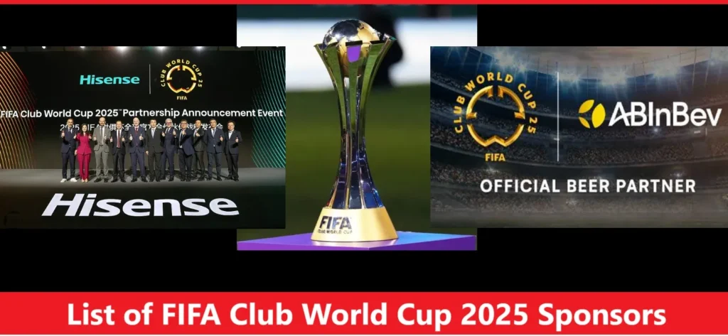 2025 Club World Cup Schedule USA: US and Canada time 4 List of FIFA Club World Cup 2025 Sponsors