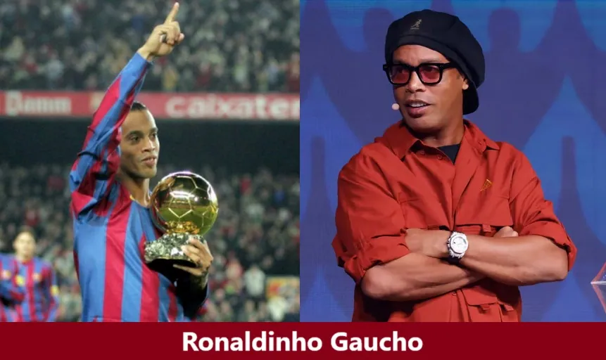 Top Barcelona Players: Top 5 Barcelona football players of all time 4 Brazilian and Barcelona Star Player Ronaldinho Gaucho Top Barcelona Players: Top 5 Barcelona football players of all time