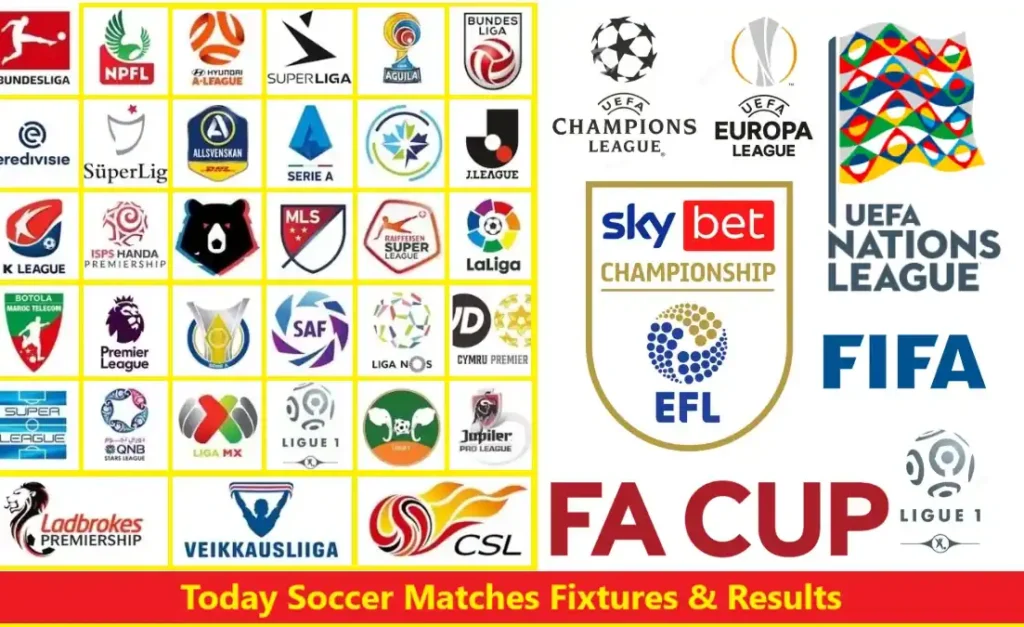 Today Soccer Match Fixtures And Results 13 February 2025