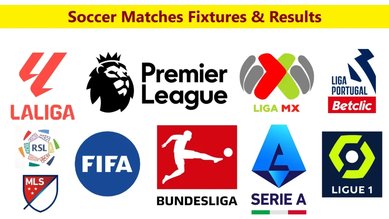 Soccer Matches Fixtures & Results