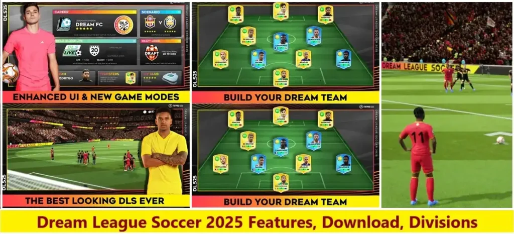 Dream League Soccer 2025 Features
