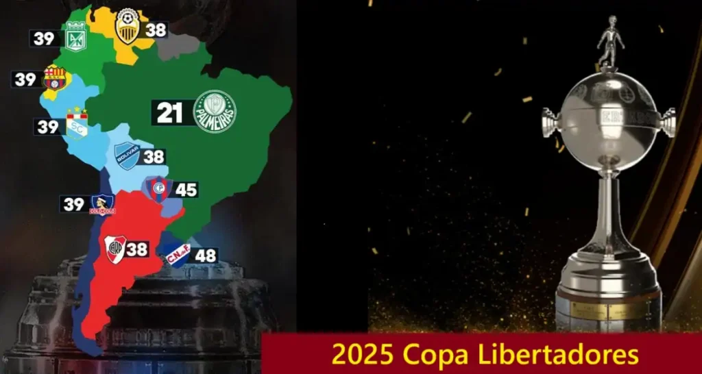 2025 Copa Libertadores Fixtures 3 2025 Copa Libertadores Teams