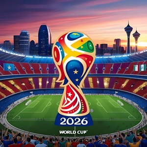 2026 FIFA World Cup Logo Football Fixtures & Results
