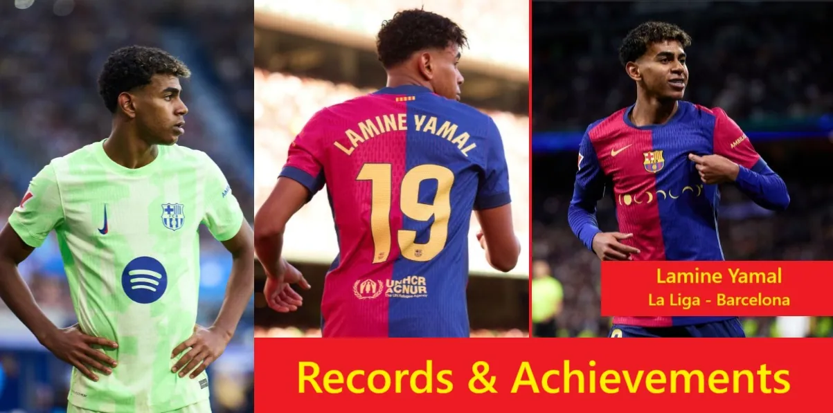 Lamine Yamal Records & Achievements 1 Lamine Yamal Records & Achievements