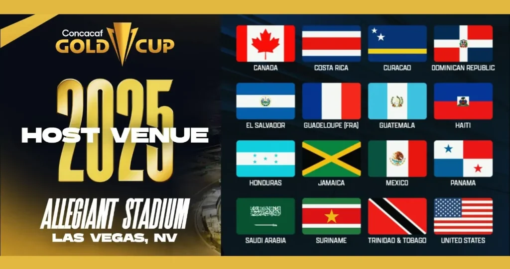 2025 CONCACAF Gold Cup Teams and Fixtures