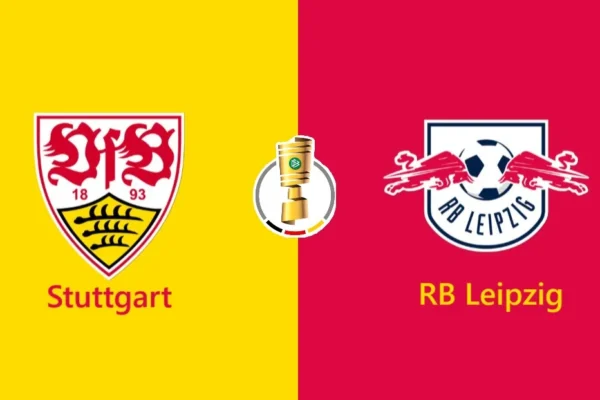 German DFB Pokal Semifinal Stuttgart vs RB Leipzig