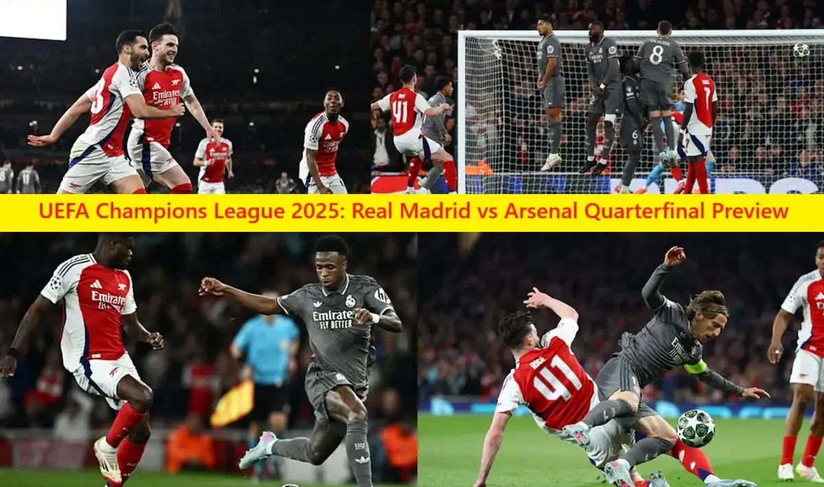 UEFA Champions League 2025: Real Madrid vs Arsenal Quarterfinal Preview 1 Real Madrid vs Arsenal UEFA Champions League 2025 Quarterfinal