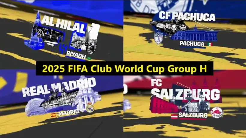 2025 FIFA Club World Cup Group H Standings
