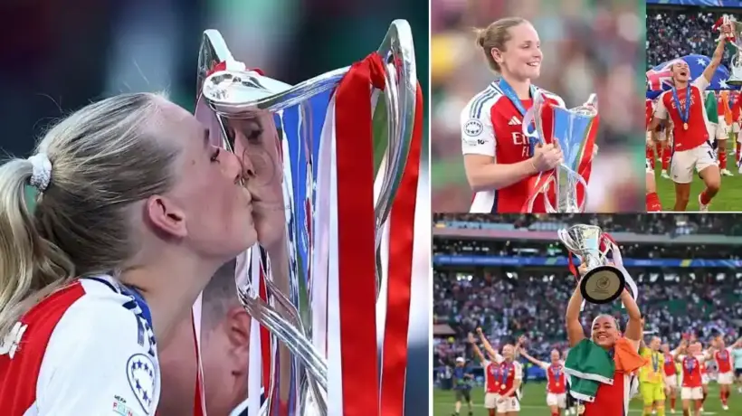 Arsenal won the title of the 2025 UEFA Women’s Champions League