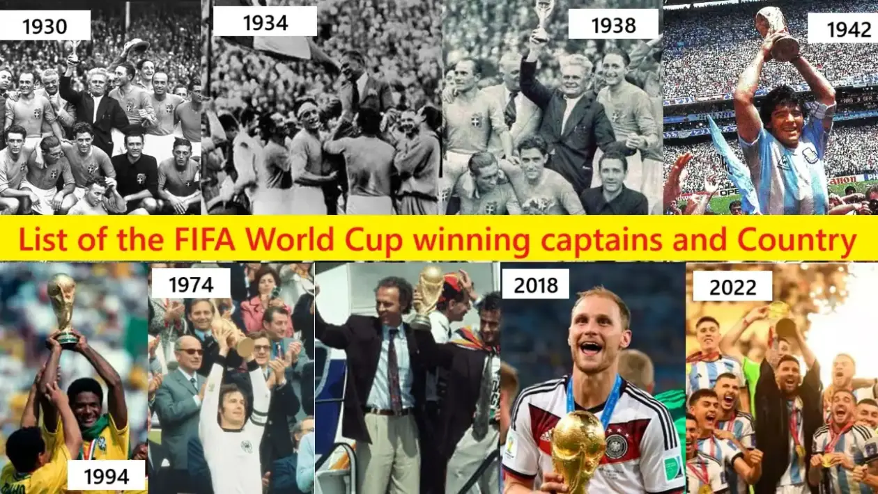 List of the FIFA World Cup winning captains and Country 1 List of the FIFA World Cup winning captains and Country