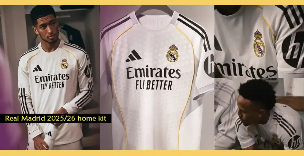 2025 FIFA Club World Cup teams Jerseys 6 Real Madrid 2025-26 home kit