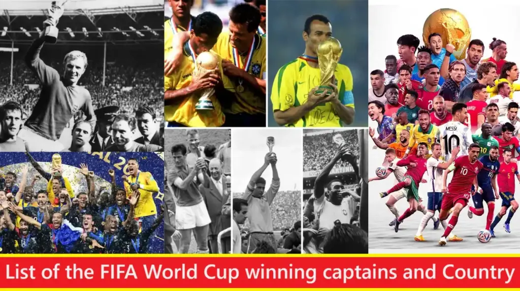 List of the FIFA World Cup winning captains and Country 2 The FIFA World Cup winning Captains and Country