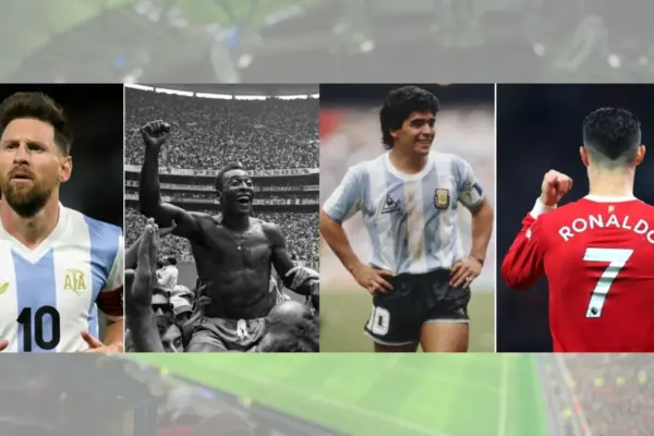 Who is the real GOAT of Soccer World- Ronaldo, Messi, Pele or Maradona