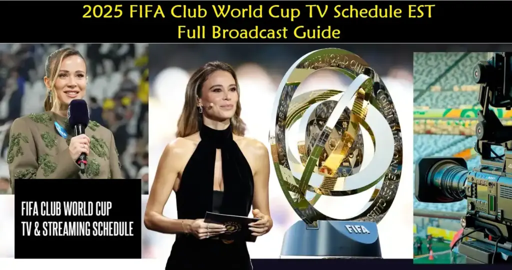 2025 FIFA Club World Cup TV Schedule EST – Full Broadcast Guide