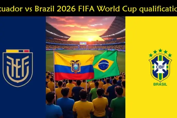 Ecuador vs Brazil 2026 FIFA World Cup qualification
