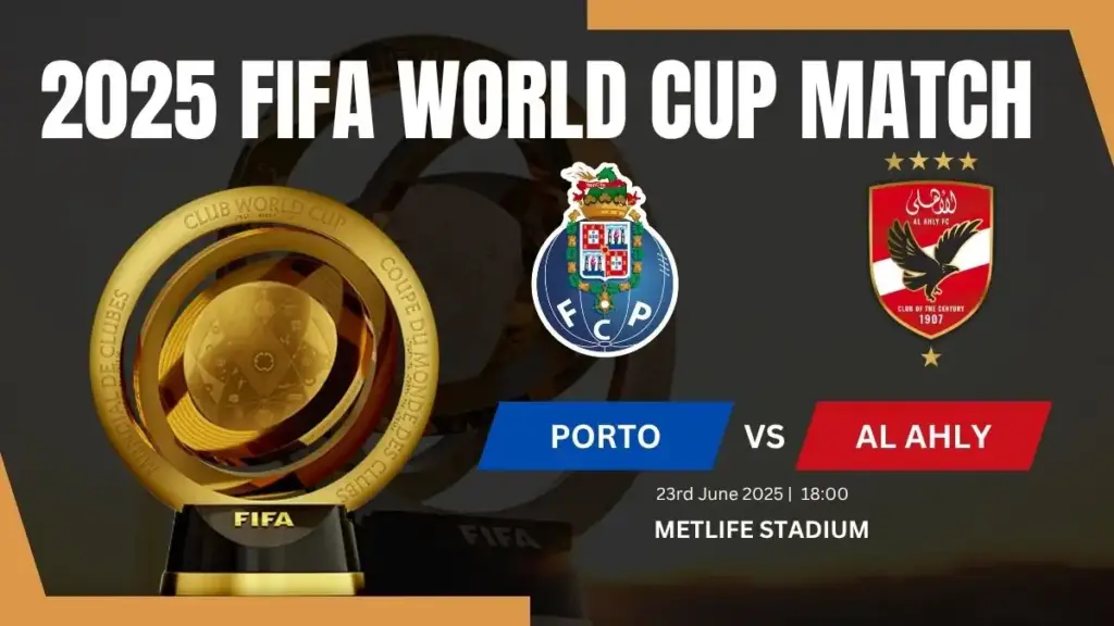 Today’s Soccer Match Fixtures and Results – 24 June 2025 4 Porto vs Al Ahly