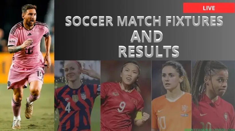 Soccer Match Fixtures and Results