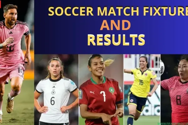 Soccer Match Fixtures and Results