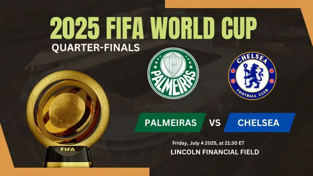 Palmeiras vs Chelsea: 2025 Club World Cup quarter-finals 2 2025 Club World Cup quarter-finals Palmeiras vs Chelsea