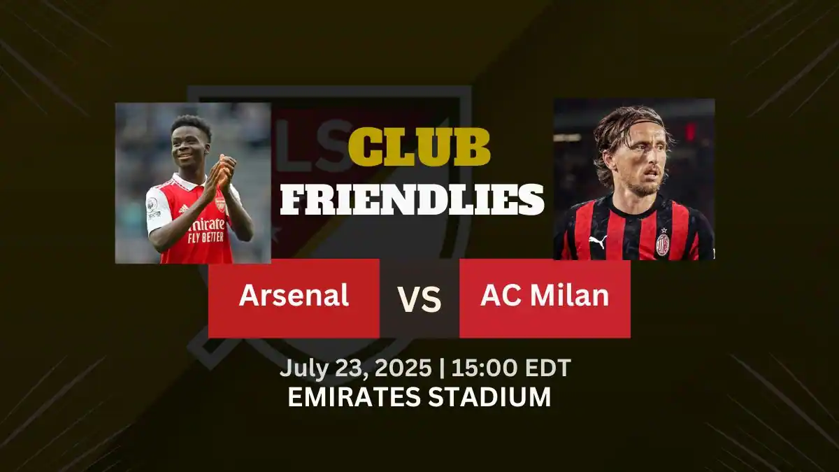 Arsenal vs AC Milan Club Friendly Match Prediction 1 Arsenal vs AC Milan Club Friendly Match