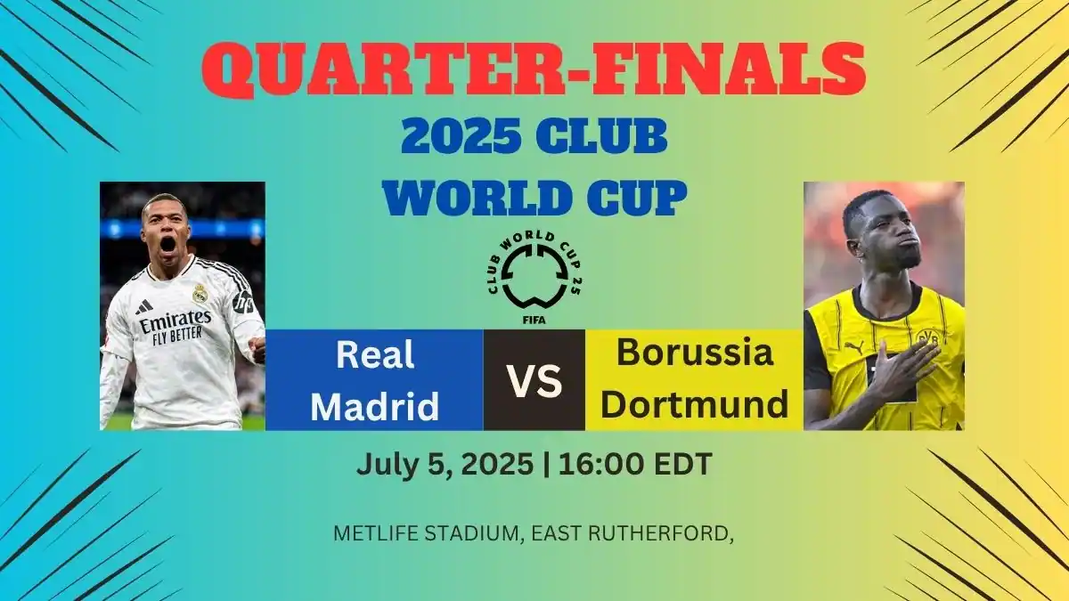 Real Madrid vs Borussia Dortmund Prediction - Club World Cup