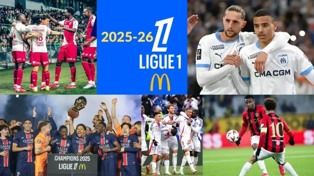 2025-26 Ligue 1 - French Ligue 1 Standings & Points Table