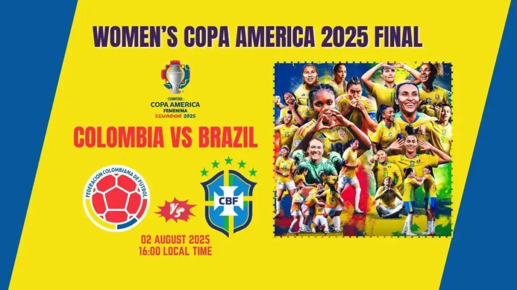 2025 Copa America final Colombia Women vs Brazil Women