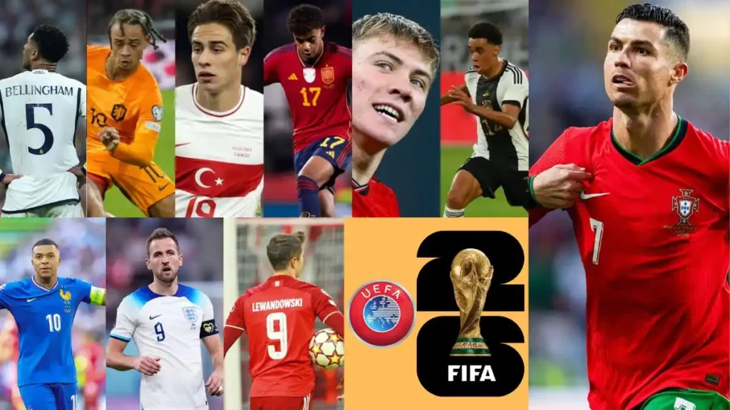 FIFA World Cup 2026 European teams qualification groups