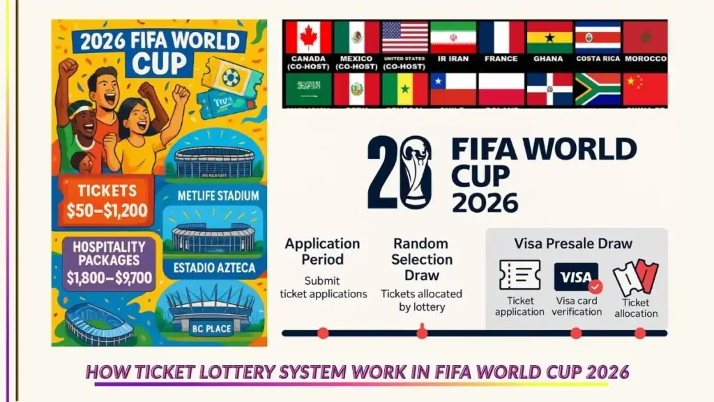 How ticket lottery system work in FIFA World Cup 2026
