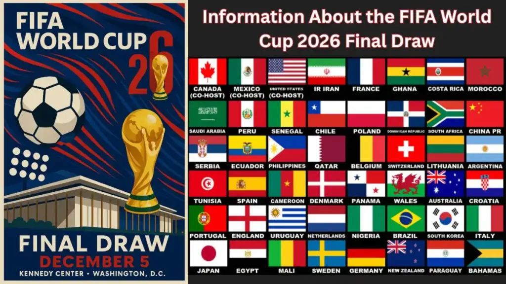 Information About the FIFA World Cup 2026 Final Draw