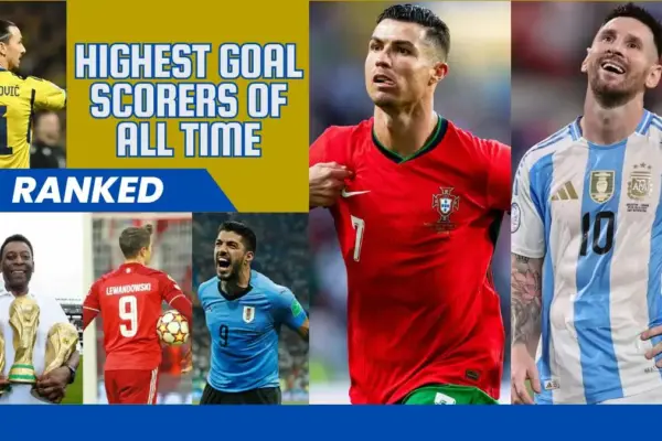 Top 20 Highest Goal Scorers of all Time in football history