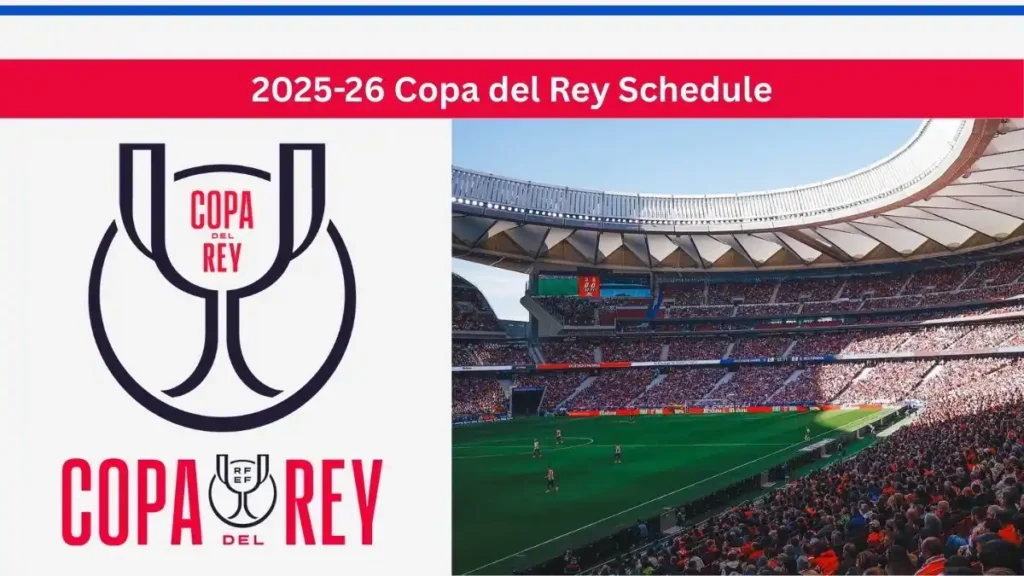 2025-26 Copa del Rey Spain 3 2026 Copa del Rey Schedule