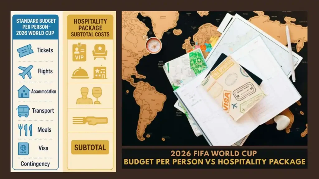 Estimating Your 2026 FIFA World Cup Budget 4 2026 FIFA World Cup Budget per person vs Hospitality Package