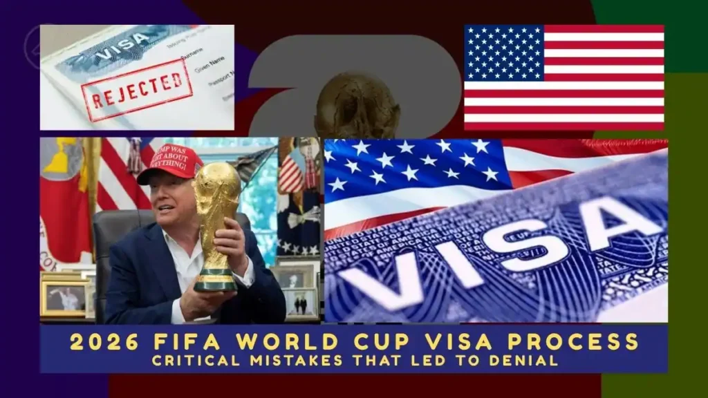 2026 FIFA World Cup Critical Mistakes That Led to Denial Visa