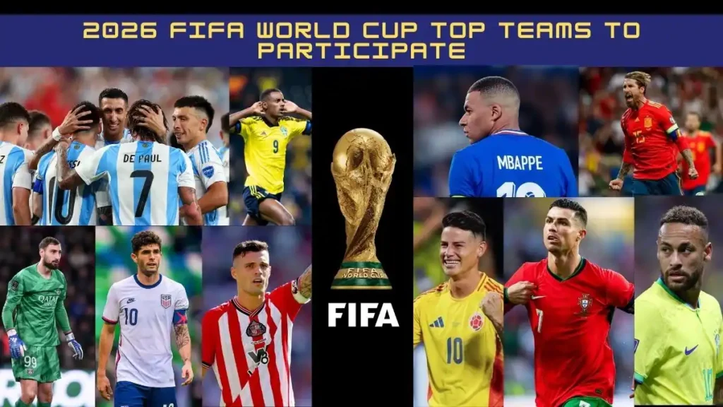 2026 FIFA World Cup top teams and Top Players