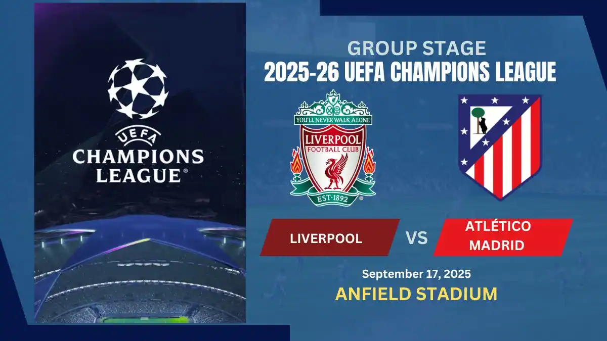 Liverpool vs Atletico Madrid 2025-26 UEFA Champions League Match Preview