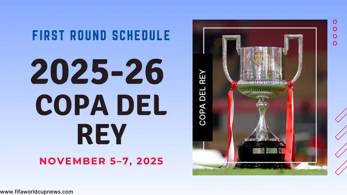 2025-26 Copa del Rey First Round Schedule Full Fixtures, Dates & Key Information