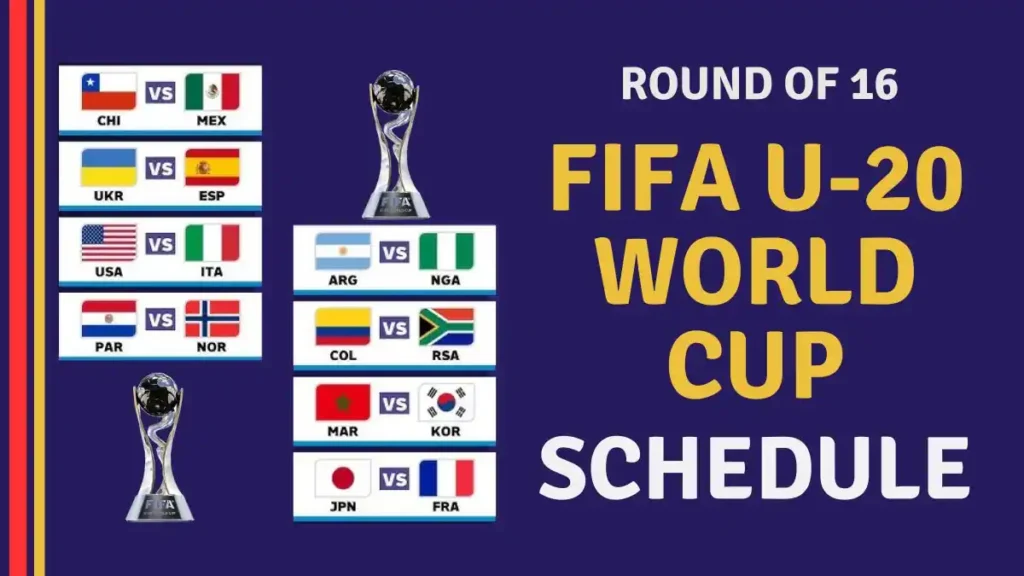 Today's FIFA U-20 World Cup 2025 Round of 16 Matches: USA vs Italy and Morocco vs South Korea – Schedule, Preview, and How to Watch 2 2025 FIFA U-20 World Cup Round of 16 Schedule, Teams, and Match Fixtures