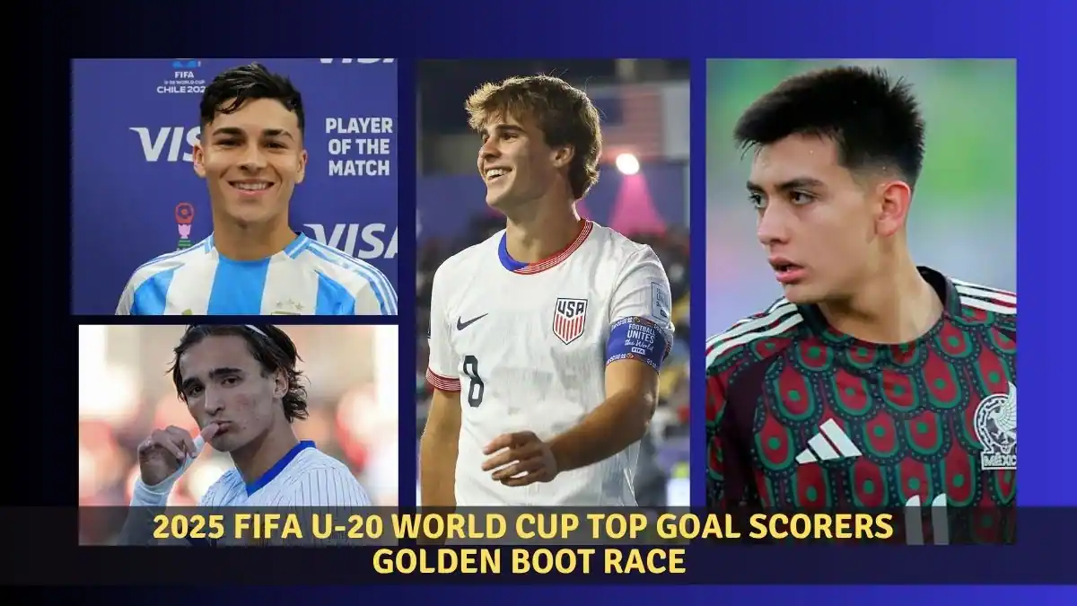 2025 FIFA U-20 World Cup Top Goal Scorers in Golden Boot Race 1 2025 FIFA U-20 World Cup Top Goal Scorers - Golden Boot Race