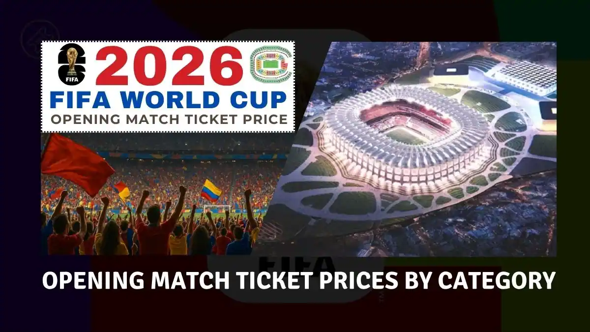 2026 World Cup opening match ticket Price