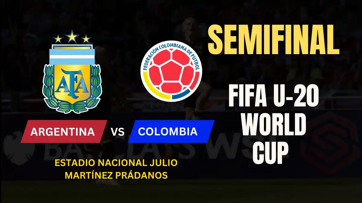 Argentina vs Colombia FIFA U-20 World Cup 2025 Semifinal